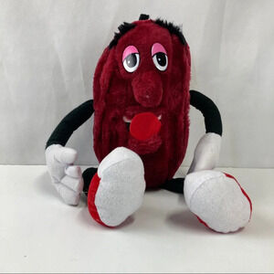 CALIFORNIA RAISINS Plush Stuffed ACE NOVELTY CO 10" Bendable Arms & Legs 1987
